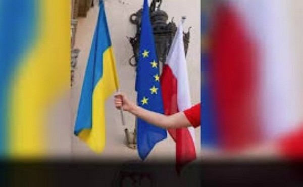 Кандидатка на посаду мера Кракова викинула прапори України та ЄС у смітник Кандидатка на посаду мера Кракова викинула прапори України та ЄС у смітник
